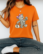 Money Bear 100% organski pamuk Ženska Majica – Normalan i Udoban Kroj - tsrm2-3