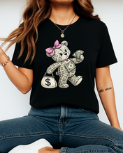Money Bear 100% organski pamuk Ženska Majica – Normalan i Udoban Kroj - tsrm2-3
