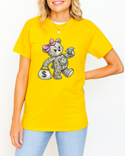 Money Bear 100% organski pamuk Ženska Majica – Normalan i Udoban Kroj - tsrm2-3