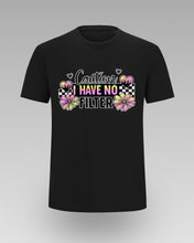 T-Shirt sa Zabavnim Natpisom i Cvjetnim Motivima - tsrm16-012