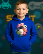 Dukserica za Djecu sa Šarenim Mačkama – Zabavan i Udoban Dizajn - tsrm7-cute6