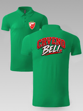 CRVENO-BELI – KK CRVENA ZVEZDA | PREMIUM POLO MAJICA - tsrm21-pl-016