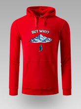 Hoodie sa Kapuljačom i Printom Pingvina “But Why?” - tsrm11-029