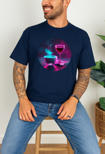 AM PM 100% organski pamuk Majica – Neon Stil Dizajn - tsrm10-1