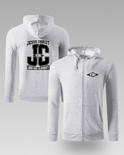 Unisex Dukserica sa Rajsferšlusom i Printom Jesus Christ - tsrm16-003