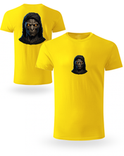 💀✨ “Lobanja sa Zlatnim Očima – 100% Organska Uniseks Majica” ⚡🌱 - tsrm8-120