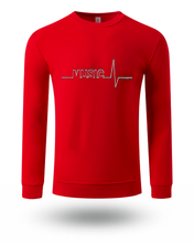 Unisex Dukserica sa Muzičkim EKG Dizajnom 🎶 | Streetwear Dugi Rukavi - tsrm12-27