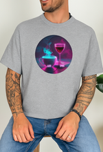 AM PM 100% organski pamuk Majica – Neon Stil Dizajn - tsrm10-1