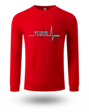 Unisex Dukserica sa Muzičkim EKG Printom 🎵 | Streetwear Dugi Rukavi - tsrm12-28