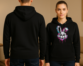 Graffiti Bunny Hoodie – Buntovan Duh, Energičan Stil - xtsrm2-36