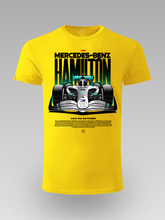 Lewis Hamilton Mercedes Formula 1 Majica – 44 F1 Motorsport Dizajn - tsrm17-031