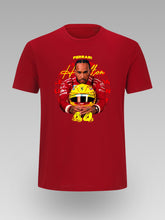 Lewis Hamilton 44 Ferrari Formula Fan Majica sa Printom - tsrm17-021