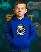 Dječija Dukserica – Slatki Polarni Meda u Zimskoj Šumi 🐻❄️ - tsrm7-cut143