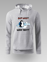 Hoodie sa Kapuljačom i Printom Pingvina “Why Not?” - tsrm11-028
