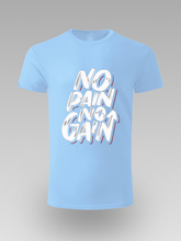 No Pain No Gain Motivaciona Grafička Unisex Majica - tsrm12-042