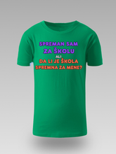 I'M READY FOR SCHOOL – DJEČIJA MAJICA - tsrm10-017k
