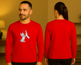 Paw High-Five Sweatshirt – Simbol Vjernosti i Ljubavi - ztsrm9-38