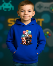 Dukserica za Djecu – Slatki Prijatelji i Šareni Baloni 🎈🐶🐱 - tsrm7-cute103