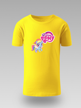 My Little Pony Dječija Majica – Rainbow Dash Crni Dizajn - tsrm13-105