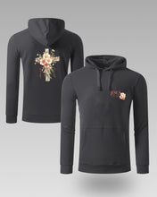 Hoodie Dukserica sa Cvjetnim Krstom i Temom Vjere - tsrm16-008