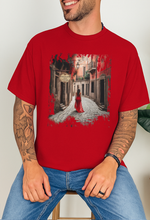 Red Dress Street 100% organski pamuk Majica – Umjetnički Dizajn - tsrm10-9
