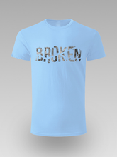 Broken Distressed Grafička Unisex Majica - tsrm12-023