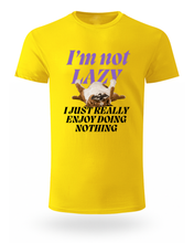 ✨ “Not Lazy – 100% Organska Uniseks Majica” 🐶😎🌱 - tsrm10-06