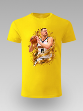 Nikola Jokić 15 – Zlatna Serija NBA Majica - tsrm23-034