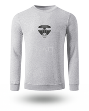 Unisex Dukserica sa Geometrijskom Maskom 🖤 | Streetwear Dugi Rukavi - tsrm12-26