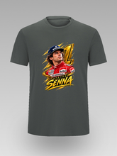 Ayrton Senna #1 – Zlatna Serija Formula 1 Majica - tsrm23-043