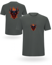 🔥 “Rogati Demon – Dark Art Uniseks Majica” 🌑⚡ - tsrm8-124