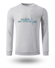 Unisex Dukserica sa Muzičkim EKG Printom 🎵 | Streetwear Dugi Rukavi - tsrm12-28