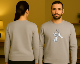 Paw High-Five Sweatshirt – Simbol Vjernosti i Ljubavi - ztsrm9-38