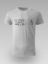 Broken Distressed Grafička Unisex Majica - tsrm12-023