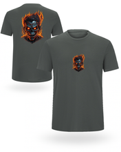 🔥 “Plameni Lobanja – 100% Organska Uniseks Majica” 👹💀🌱 - tsrm8-118