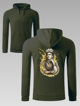 Frida Kahlo – Unisex Dukserica sa Kapuljačom | Zlatna Kolekcija - tsrm23-ch-022