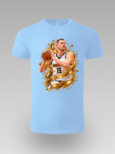 Nikola Jokić 15 – Zlatna Serija NBA Majica - tsrm23-034