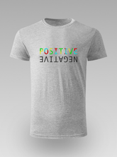 Positive Negative Grafička Unisex Majica - tsrm12-012