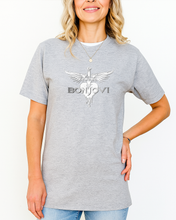 Bon Jovi Minimalistička Ženska Majica sa Srcem i Mačem ⚡🖤 - tsytsrm-bonjovi2