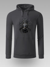 Hoodie sa Kapuljačom i Umjetničkim Printom Violončela - tsrm07dsgn-002