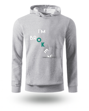Unisex Hoodie sa Natpisom I’m Broke | Streetwear Dukserica sa Kapuljačom - tsrm12-15