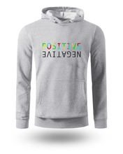 Unisex Hoodie sa Positive Negative Natpisom | Streetwear Dukserica sa Kapuljačom - tsrm12-12