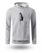Unisex Hoodie sa Umjetničkim Dizajnom Lica | Minimal Dukserica sa Kapuljačom - tsrm12-06