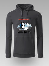 Hoodie sa Kapuljačom i Printom Pingvina “Why Not?” - tsrm11-028