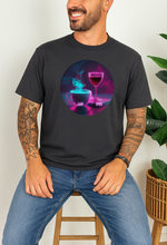 AM PM 100% organski pamuk Majica – Neon Stil Dizajn - tsrm10-1