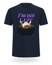 ✨ “Not Lazy – 100% Organska Uniseks Majica” 🐶😎🌱 - tsrm10-06