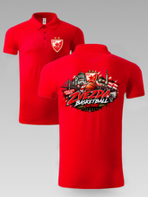ZVEZDA BASKETBALL CULTURE – POLO MAJICA ZA CRVENO-BIJELI BEOGRAD - tsrm21-pl-023