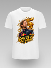 Sebastian Vettel #5 – Zlatna Serija Red Bull F1 Majica - tsrm23-048