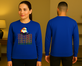 Techno Ghost Sweatshirt – Osjetite Ritam na Sebi - ztsrm9-37