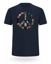✨ “Peace & Love – 100% Organska Uniseks Majica” ✌️🌈🌱 - tsrm10-08